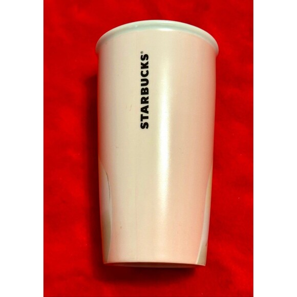 Starbucks Los Angeles LA Girl Sunglasses Ceramic Coffee Travel Mug 12oz Cali CA - Picture 4 of 9